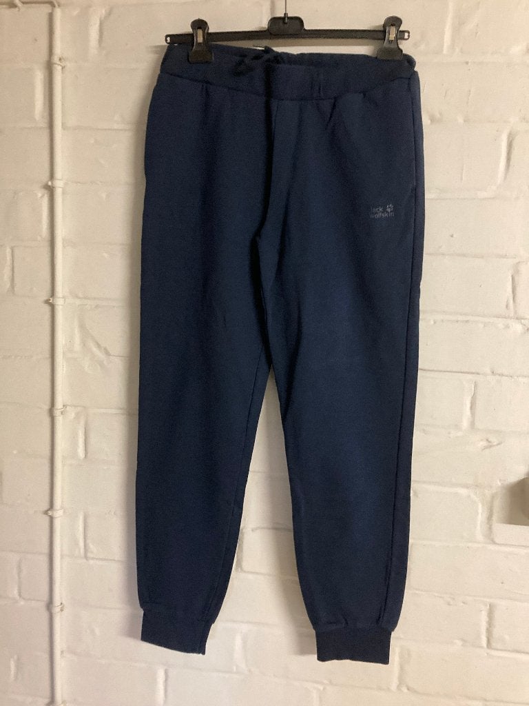 Donkerblauwe joggingbroek, Jack Wolfskin, L, Kleding | Dames, Sportkleding, Blauw, Maat 42/44 (L), Ophalen of Verzenden, Zo goed als nieuw