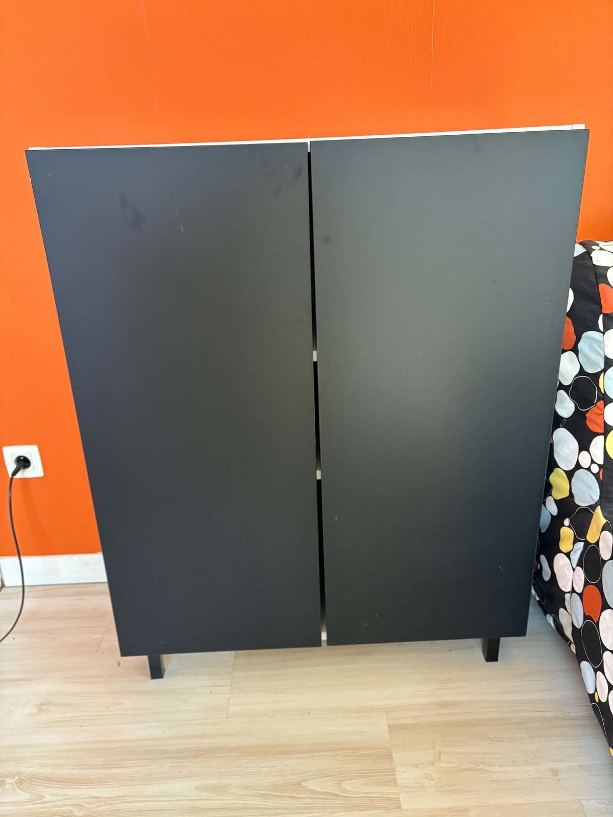 Meuble de rangement IKEA avec portes « tableau noir », 25 à 50 cm, Comme neuf, Enlèvement, Plusieurs portes