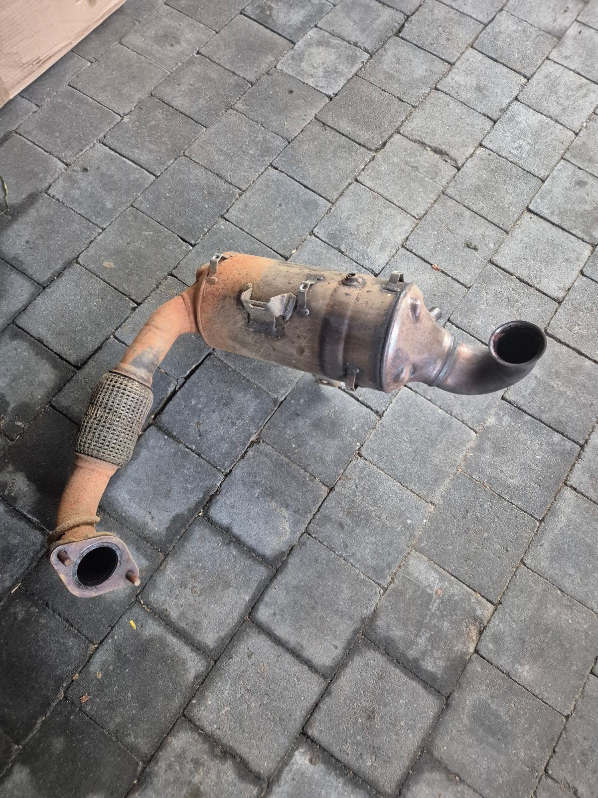 Ford Fiesta 1.6TD Diesel Uitlaat (kapot) (dpf filter), Ophalen of Verzenden, Gebruikt, Ford