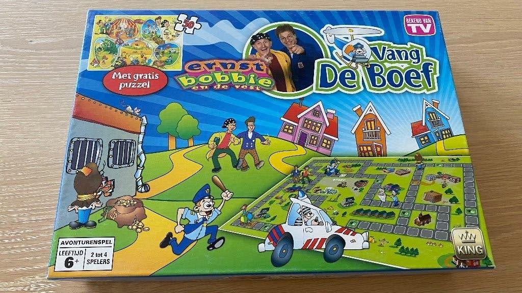 Vang de boef (Ernst, Bobbie en de rest), Drie of vier spelers, Ophalen of Verzenden, Zo goed als nieuw, KING