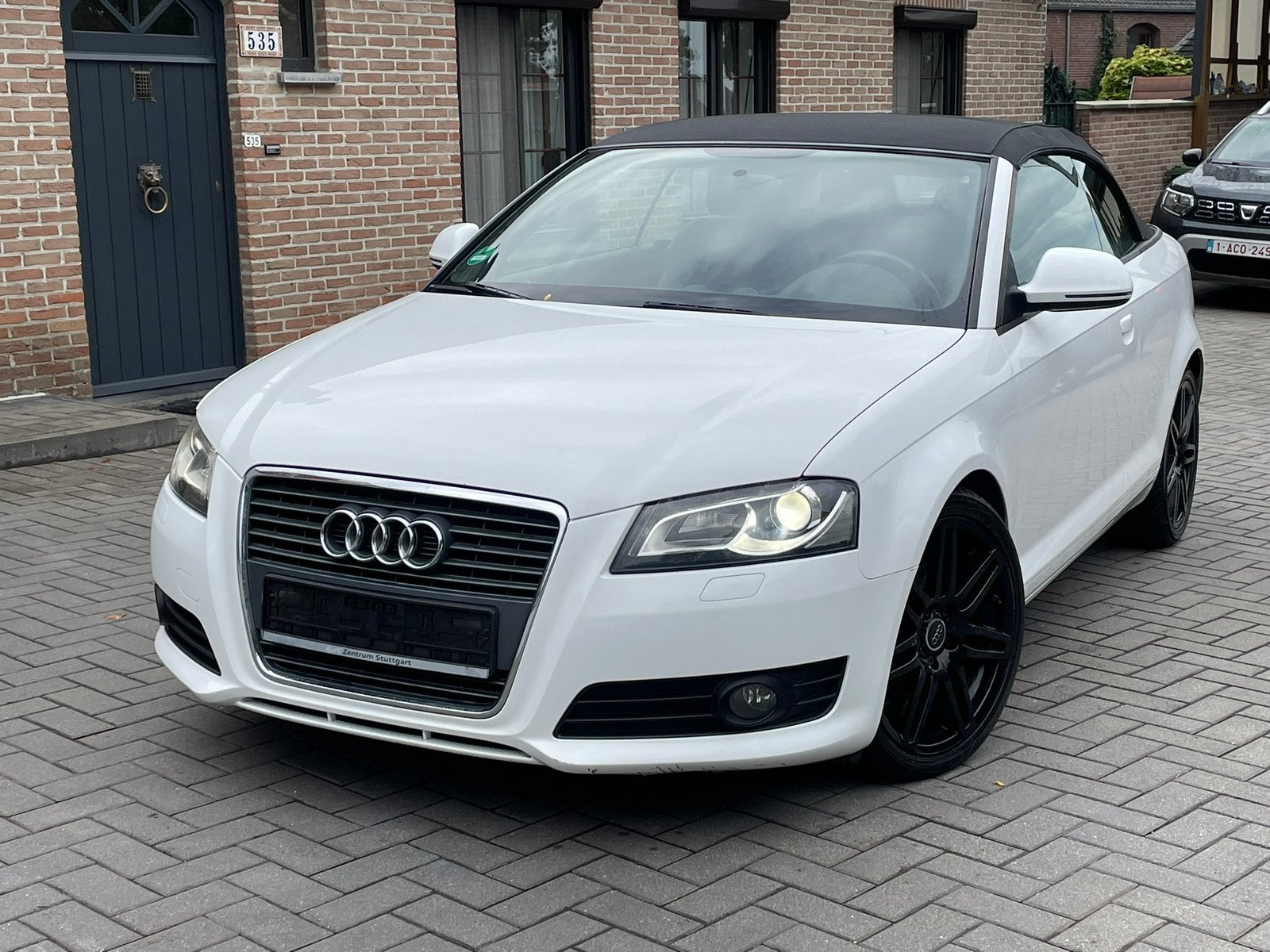 Audi A3 Cabrio 2.0TDI AUTOMAAT DSG!!, Auto's, Euro 5, Zwart, 4 cilinders, Cabriolet