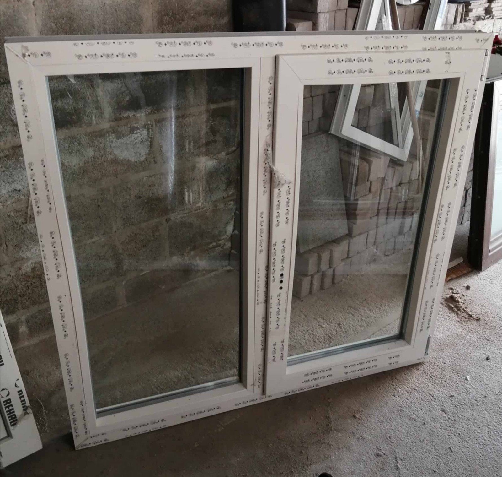 chassis pvc rehau creme lisse 2faces, Enlèvement