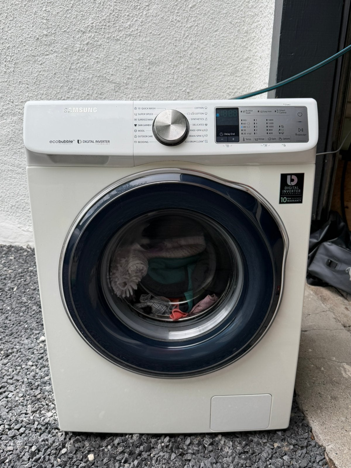 Machine à laver, Samsung 10 kg, Electroménager, Lave-linge, Enlèvement ou Envoi, Comme neuf