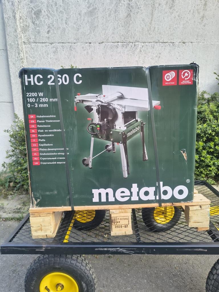 Metabo HC 260 C vlak- en vandiktebank 230v, Doe-het-zelf en Bouw, Ophalen