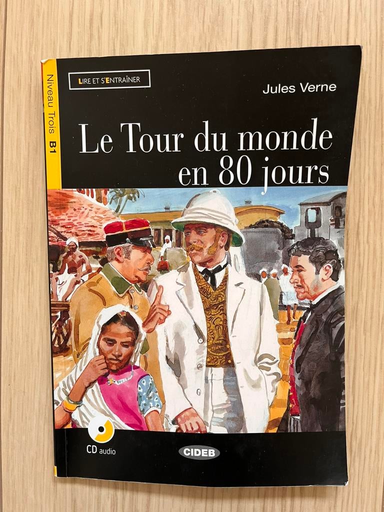 Le tour du monde en 80 jours, Boeken, Ophalen of Verzenden, Gelezen, ASO, Frans
