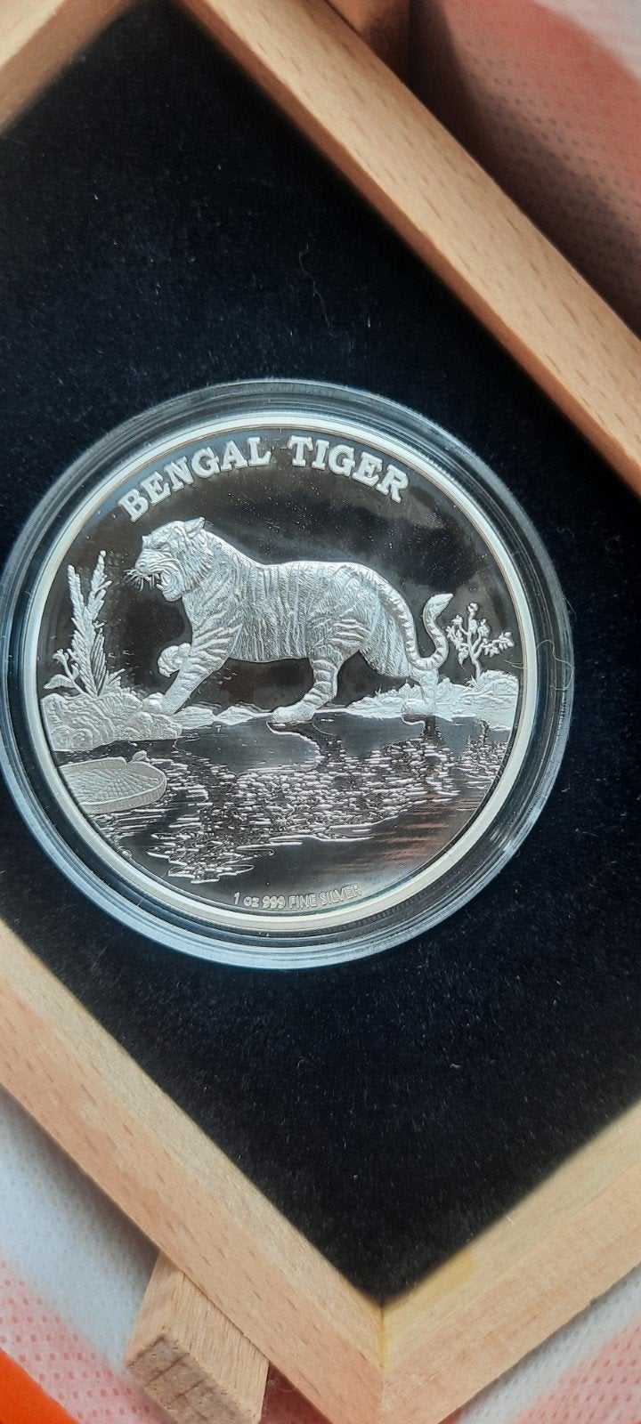 7x 1oz 999 silver PROOF -NIUE- Endangered Species reeks, Ophalen, Zilver