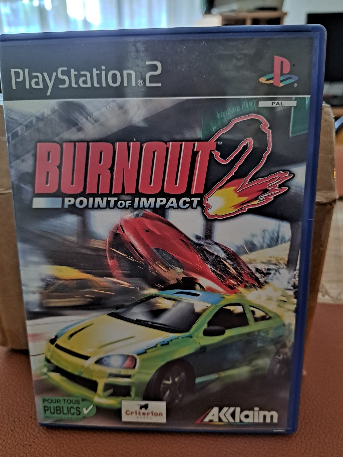 Burnout 2,point of impact, Racen en Vliegen, 2 spelers, Ophalen of Verzenden, Zo goed als nieuw