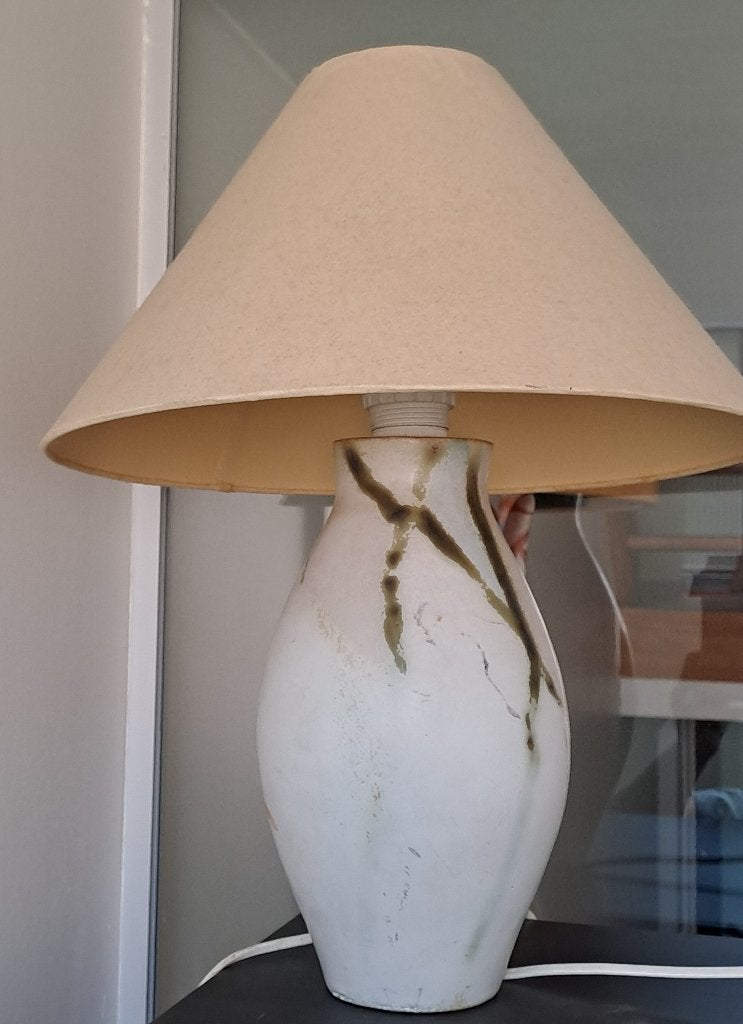 Decoratieve lamp in keramiek, Lampe d'ambiance, 45 cm, Minimaliste, Comme neuf