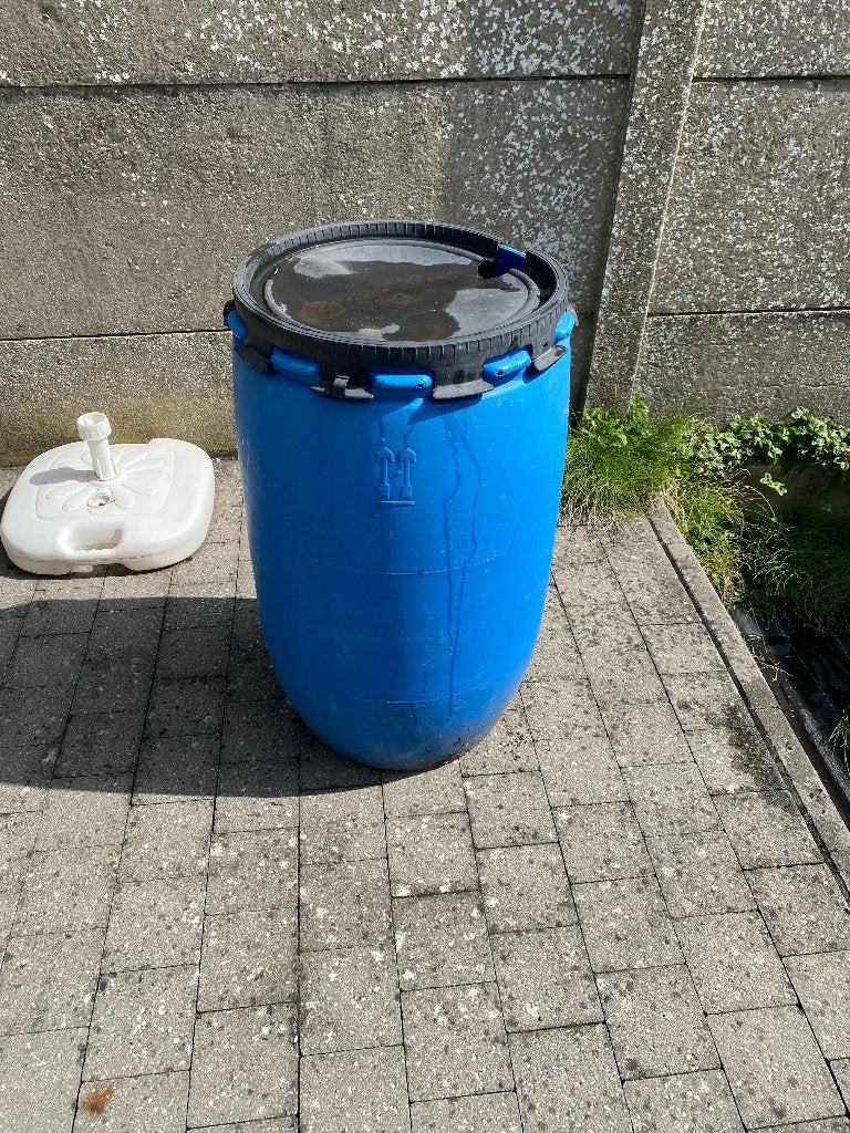 Regenton, 150 liter of meer, Ophalen, Gebruikt, Kunststof