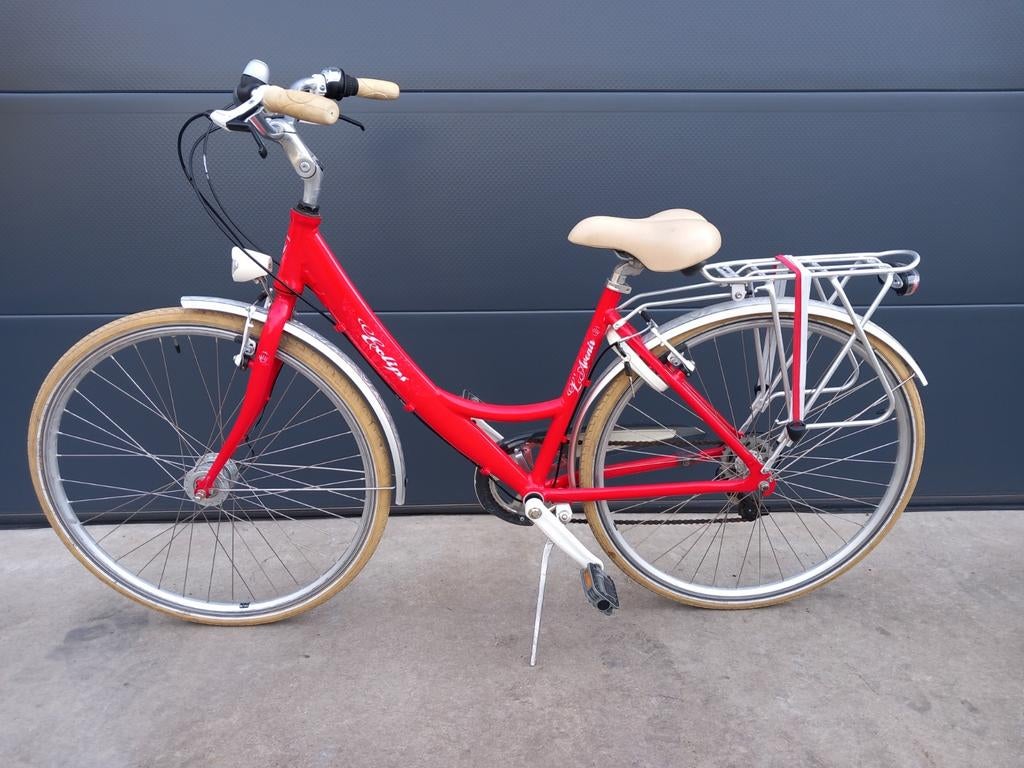 Meisjesfiets L'Avenir Eclips 28inch 7speed maat46 NWP 450€🚴, Accès (extra) bas, Autres marques, Frein sur jante, Moins de 47 cm
