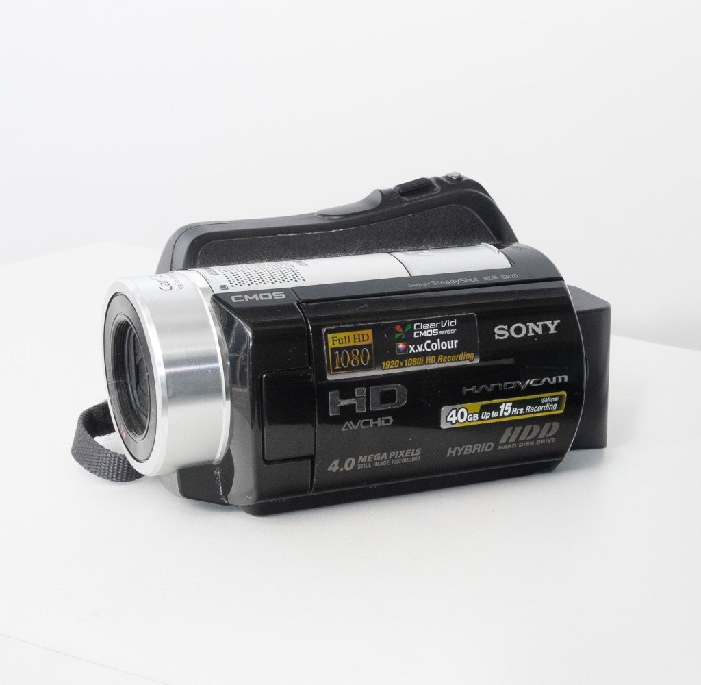Sony Handycam 1080p - 40 GB/Super SteadyShot HDR-SR10, Audio, Tv en Foto, Videocamera's Digitaal, Harde schijf, Full HD, 20x of meer