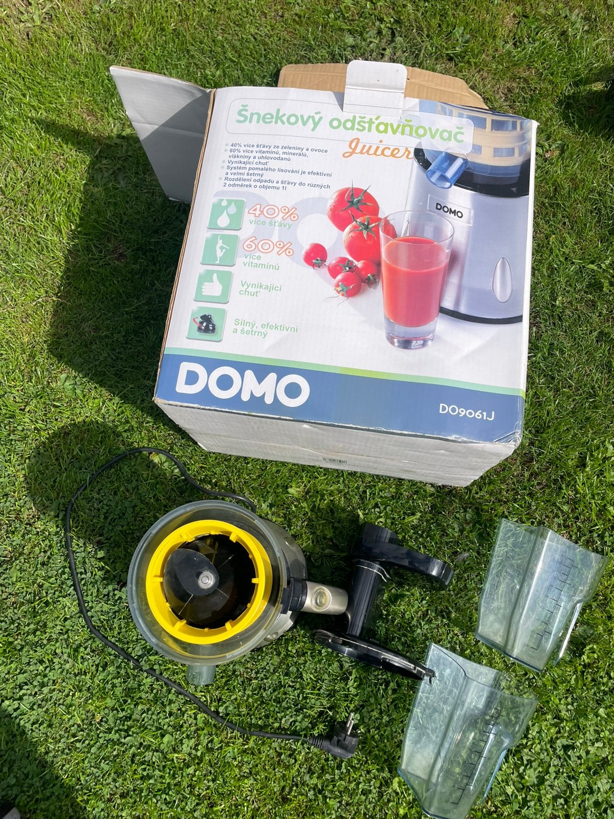 Juicer van Domo, Ophalen, Gebruikt, Elektrisch