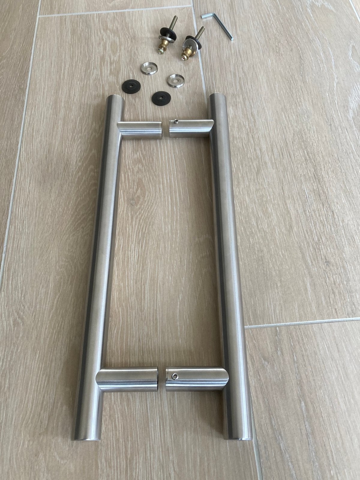 Deurgreep inox, Ophalen, Zo goed als nieuw, Inox, Klink of Kruk