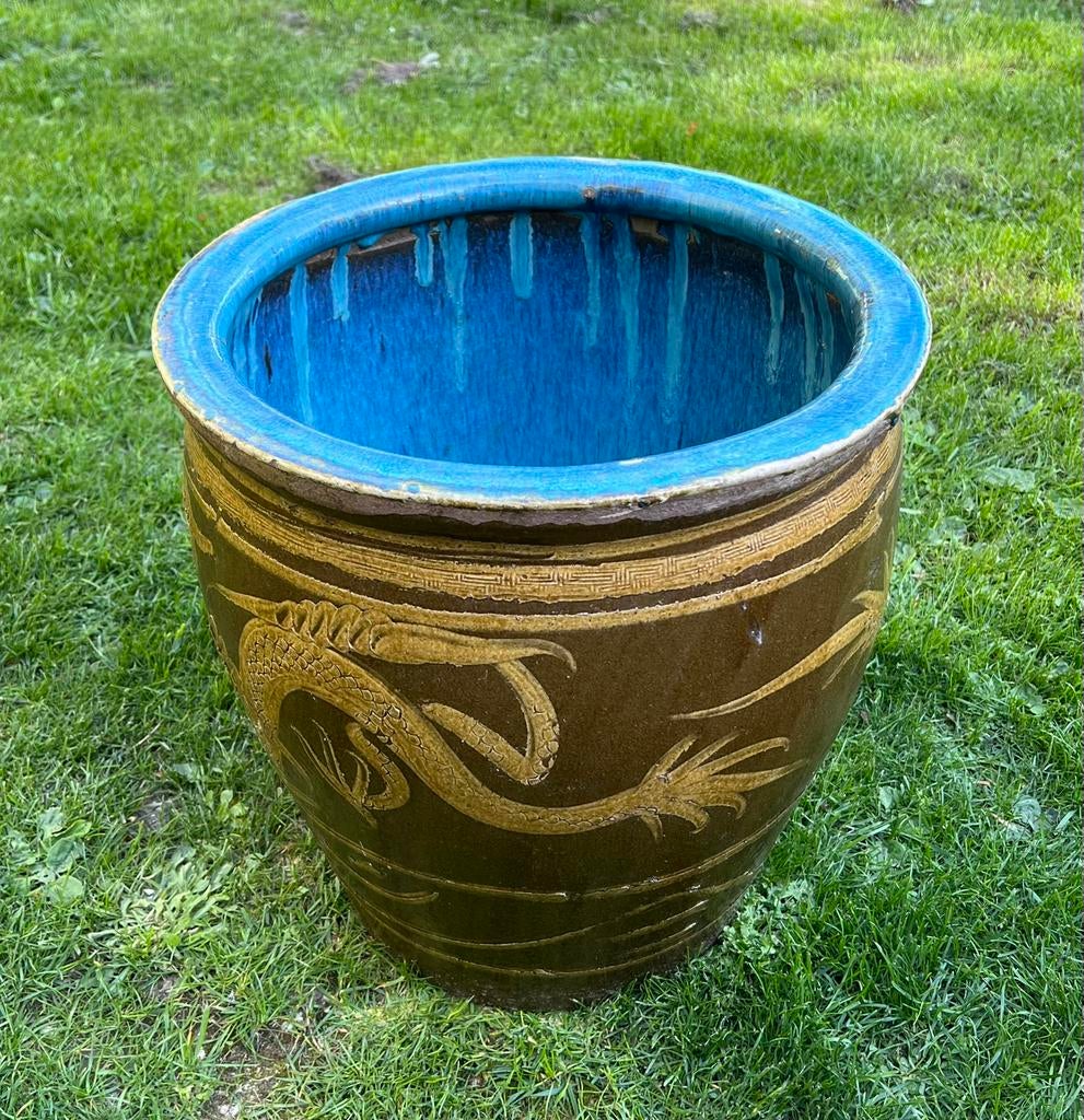 Grote Chinese Egg Jar 60 jaar oud, Antiek en Kunst, Ophalen