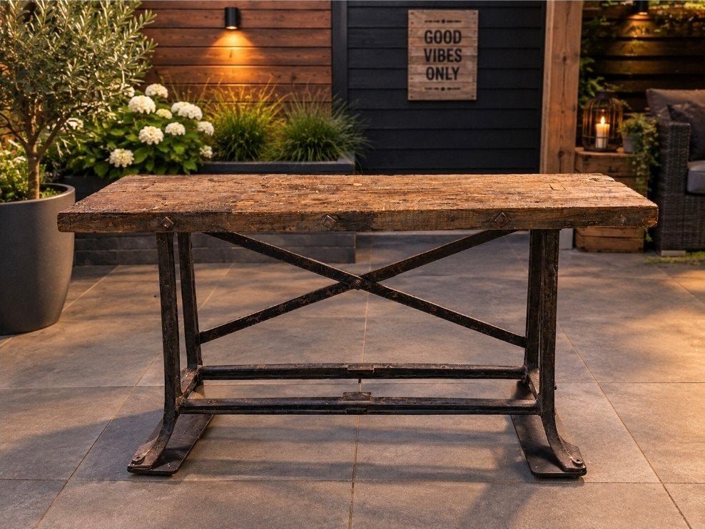 industriële tafel, Enlèvement