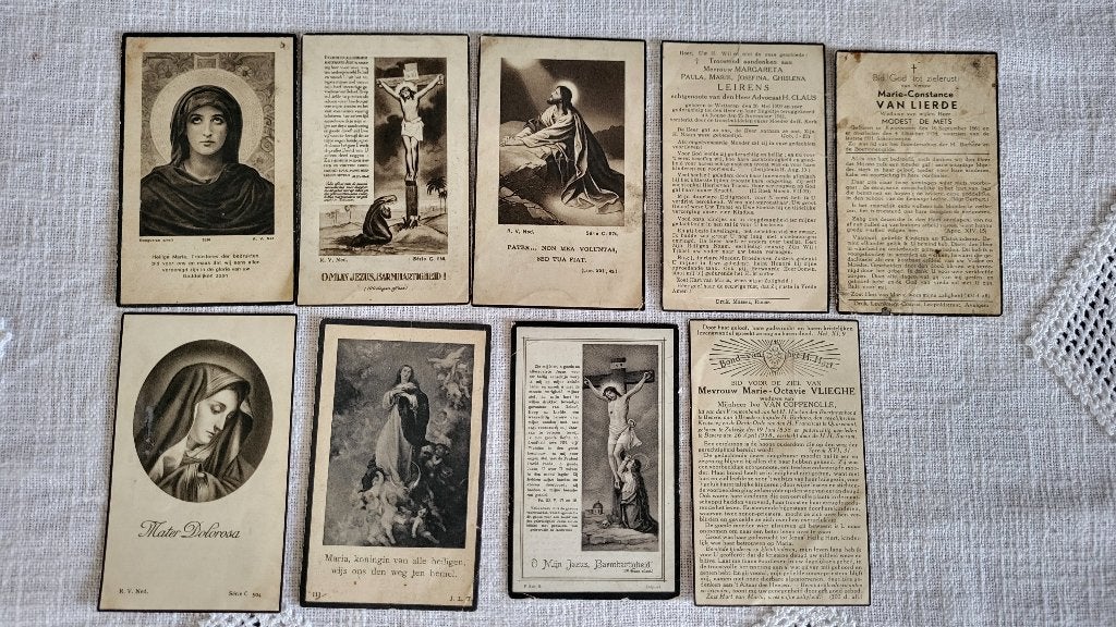 Doodsprentjes van 1913 tot 1941, Ophalen of Verzenden, Bidprentje