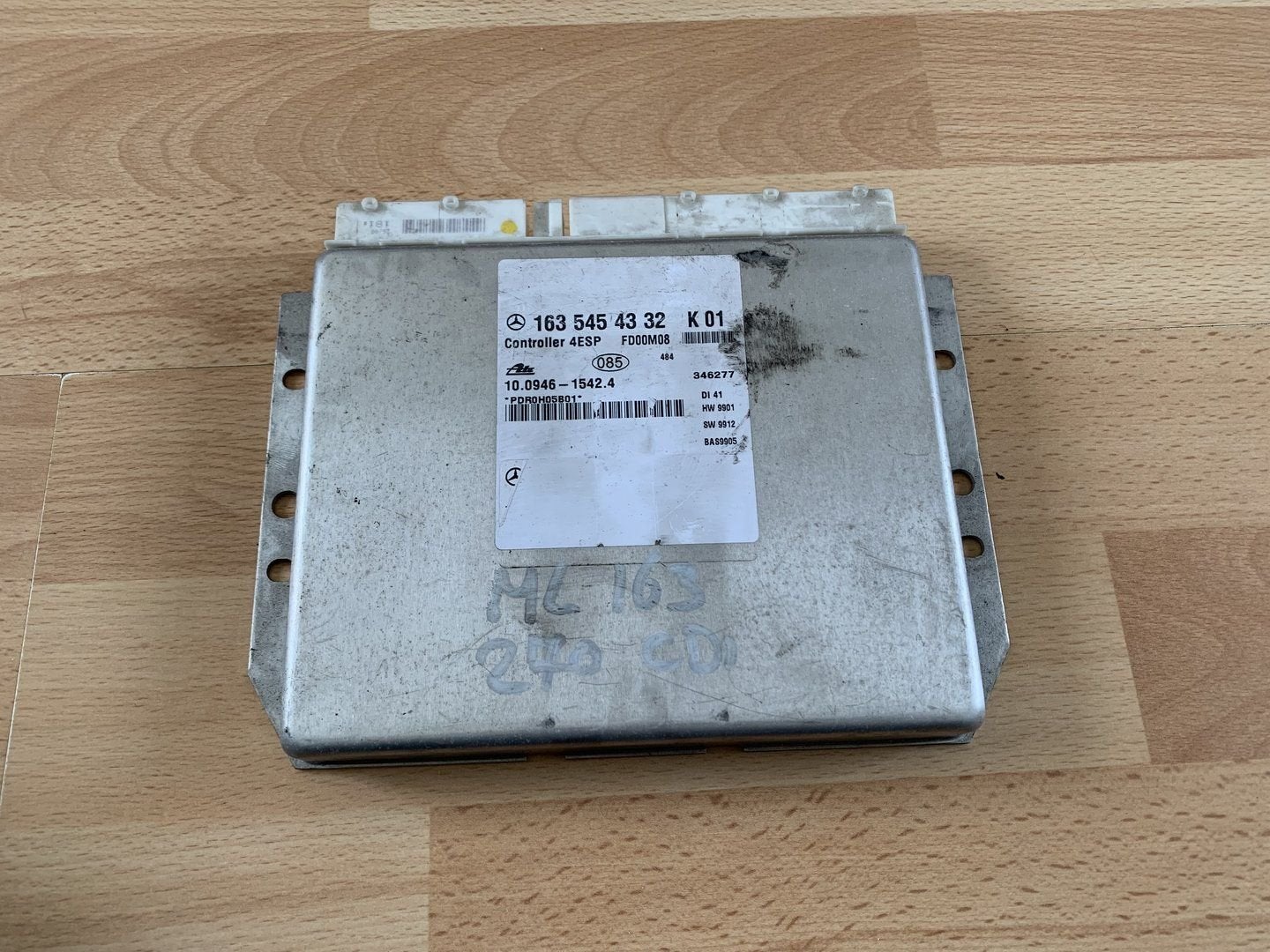 mercedes ML 1998 tot 2005 ESP ABS module 1635454332, Utilisé, -, -, Enlèvement ou Envoi