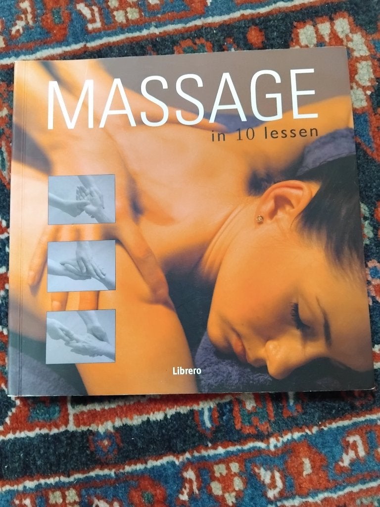 Pakket massage(hand)boeken, Ophalen, Zo goed als nieuw