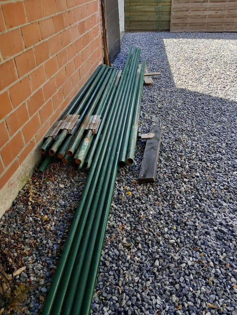 Ijzeren omheining, Tuin en Terras, Ophalen, Gebruikt, IJzer, Gaashekwerk