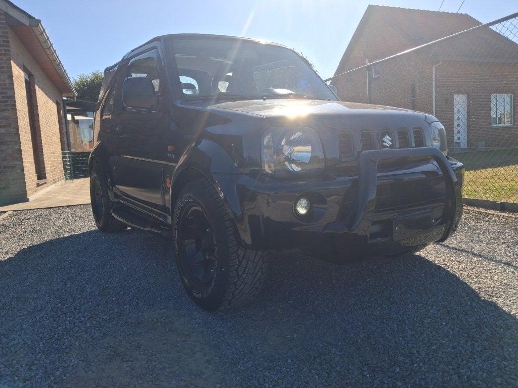 suzuki jimny #4x4# cabrio !!2 jaar keuring!! 103 000km, Autos, Achat, Entreprise, Euro 4, Quatre roues motrices / 4X4