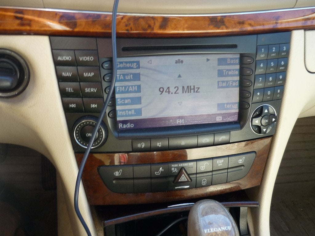 mercedes w211 orginele navigatie, Ophalen of Verzenden, Gebruikt, Mercedes-Benz