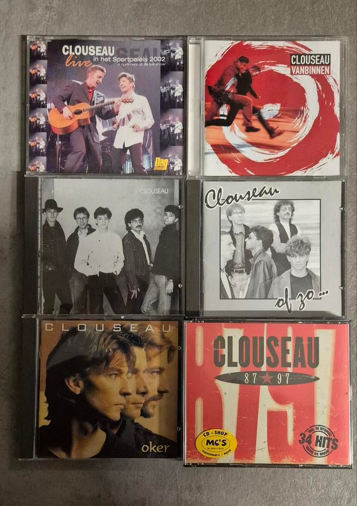 Clouseau verzameling cd's Oker - Hoezo - Ofzo - 87-97 - Vanb, Ophalen of Verzenden