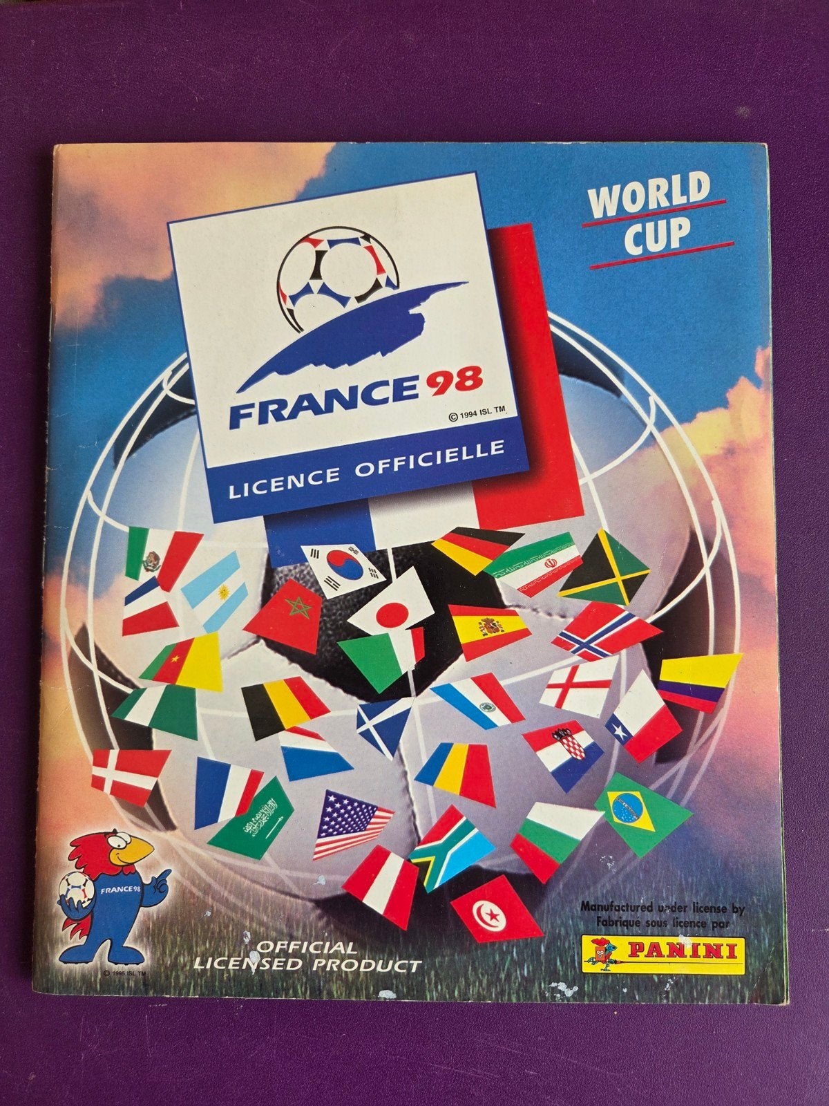 Album panini France 98 complet, Ophalen, Zo goed als nieuw