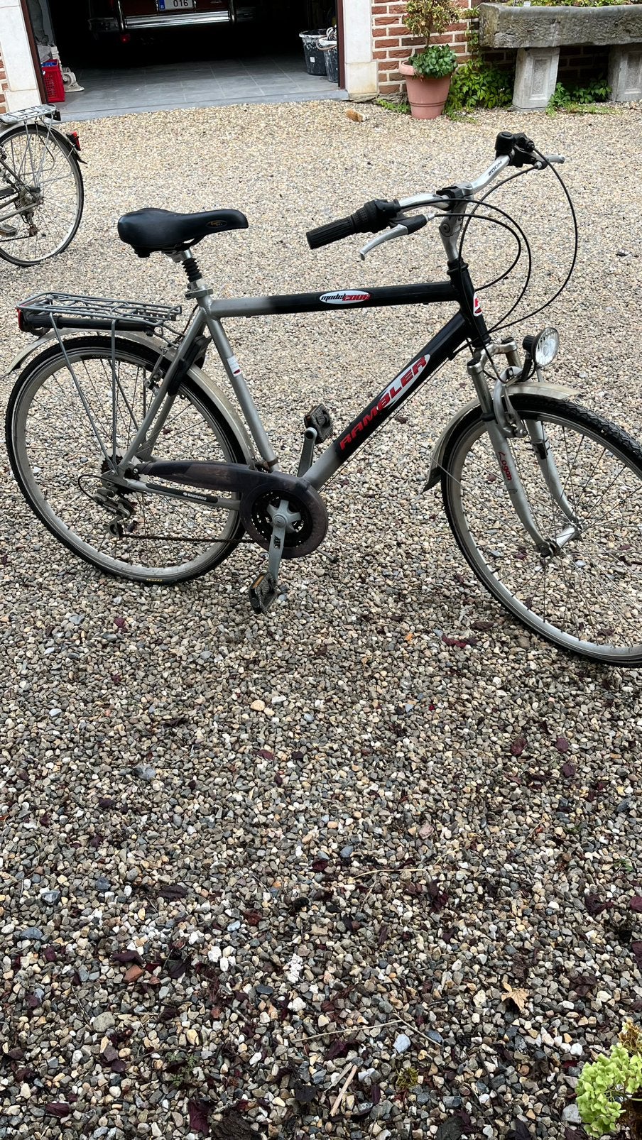 Herenfiets, Ophalen, Gebruikt