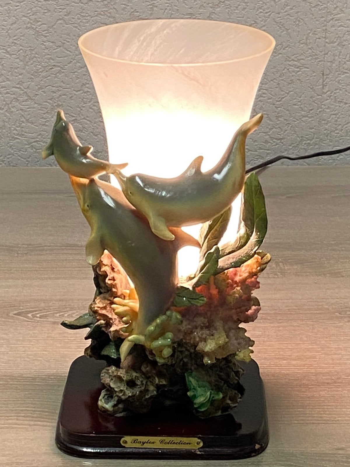 Vintage tafellamp uit de Baytex Collection, prijs: 18€, Ophalen of Verzenden, Zo goed als nieuw, Overige vormen, Tafellamp