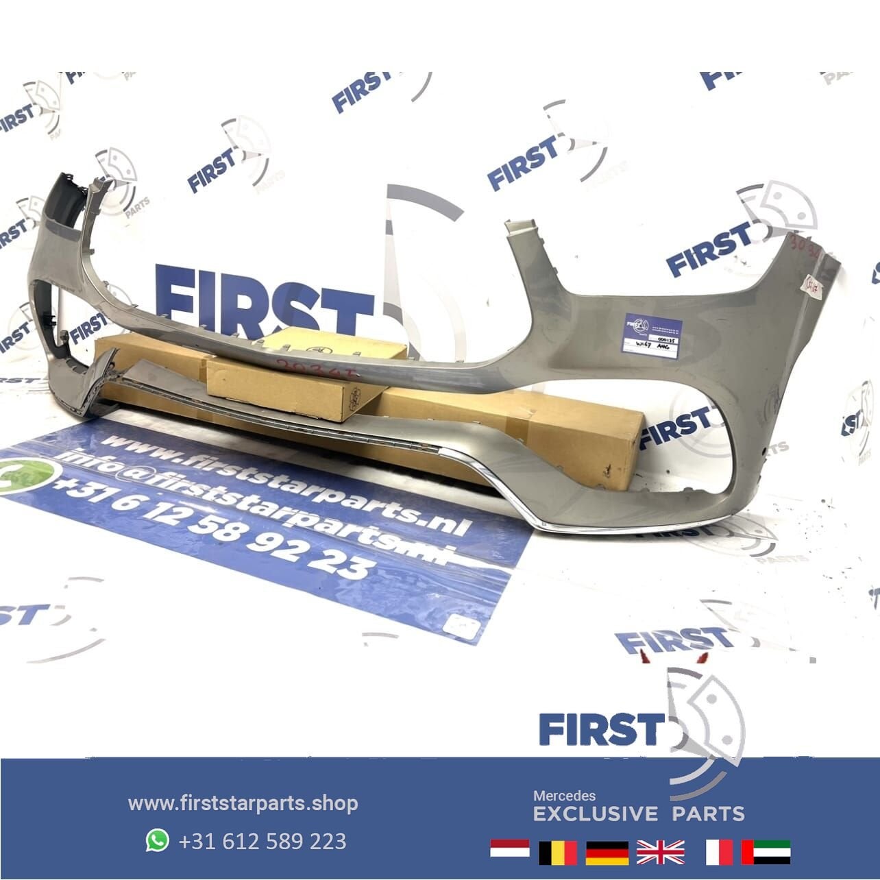 W167 V167 C167 GLE AMG VOORBUMPER A1678858406 zwart wit grij, Utilisé, -, Avant, -