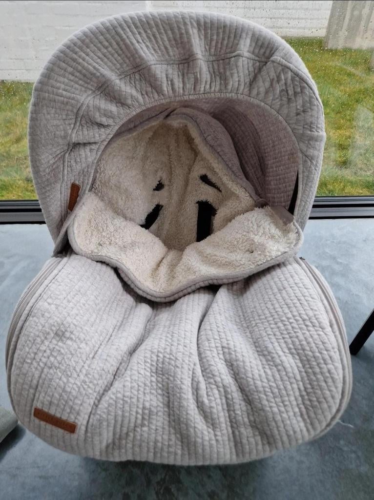 Little Dutch ~ Maxi-cosi /autostoel bekleding hoes+voetenzak, Ophalen of Verzenden, Zo goed als nieuw