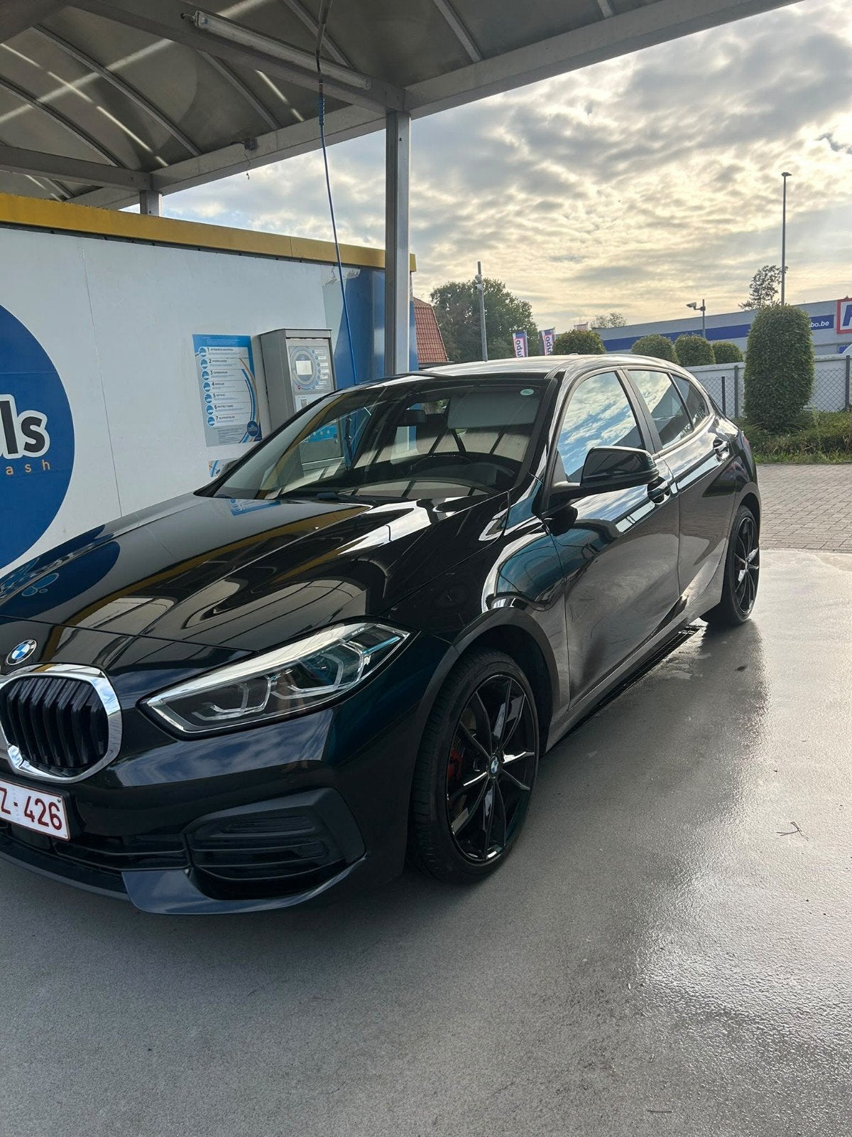 BMW 1 serie, Auto's, Voorwielaandrijving, 1600 cc, Zwart, 5 deurs