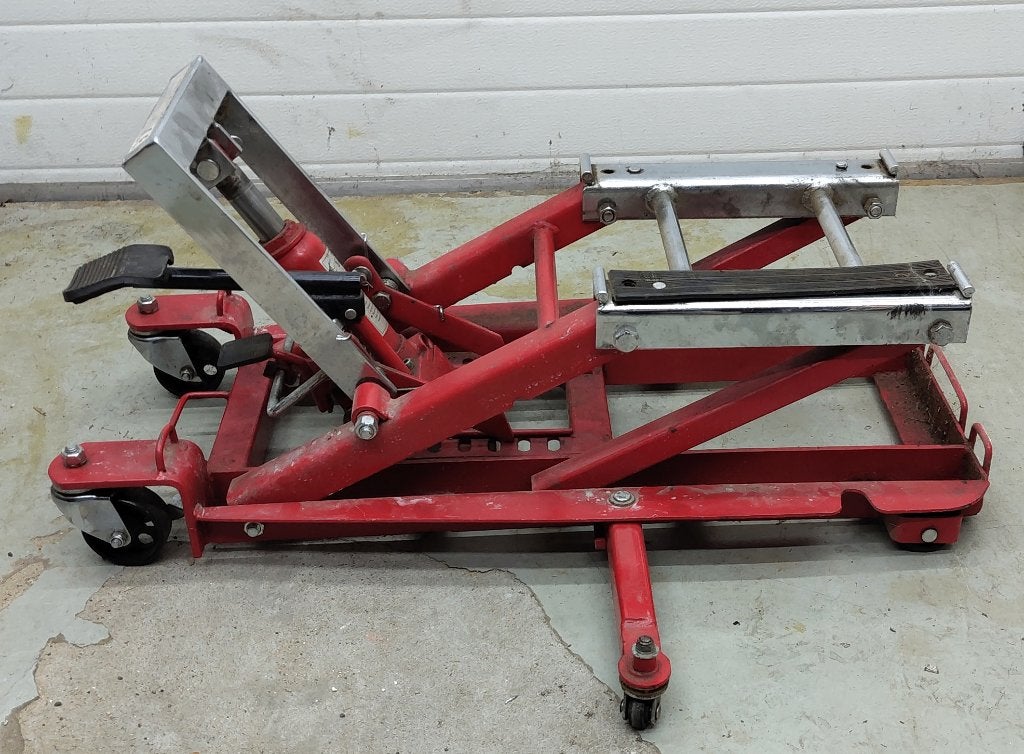 Hefbrug 680kg voor motorfiets, Auto diversen, Ophalen, Gebruikt