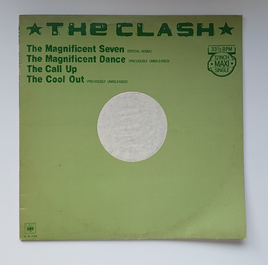 Plaat The Clash - The Magnificent Seven, LP, Gebruikt, Ophalen of Verzenden, 12 inch
