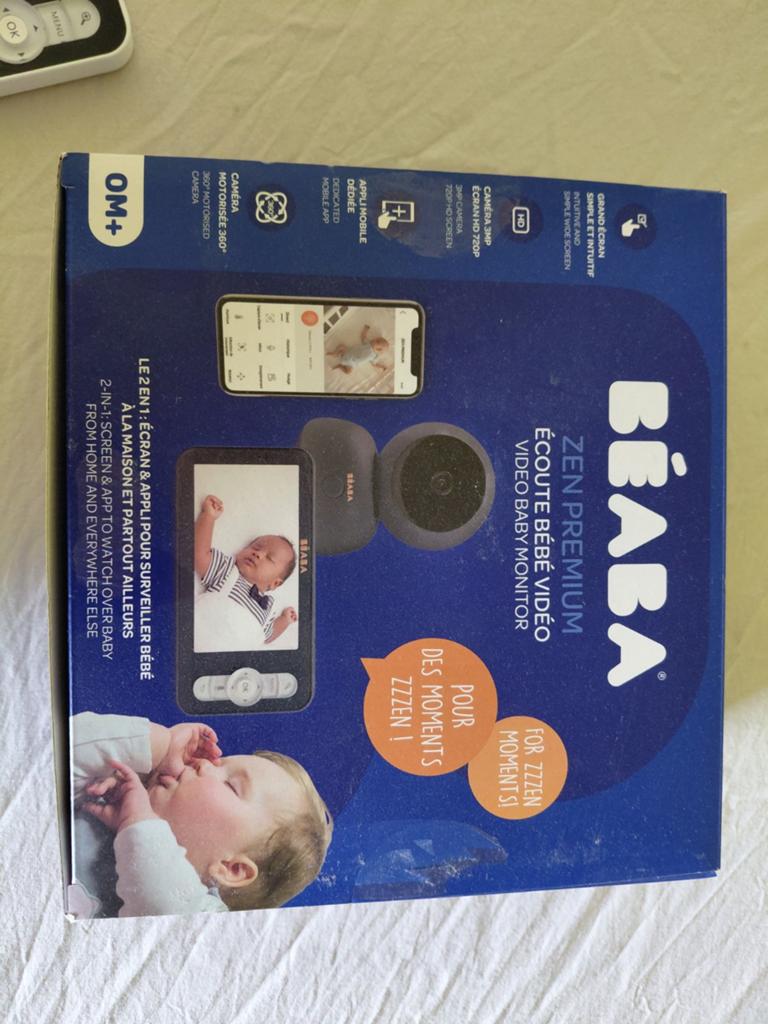 Bèaba Zen Premium babyfoon met camera, Kinderen en Baby's, Babyfoons, Ophalen, Camera