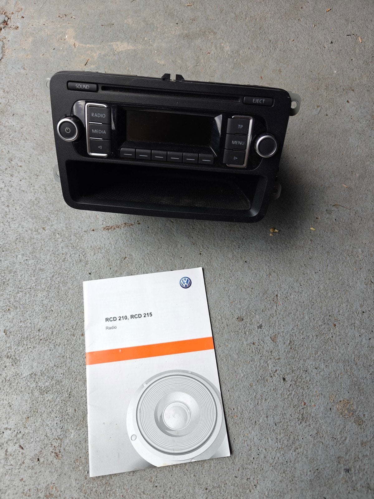 Radio Cd origine vw, Ophalen