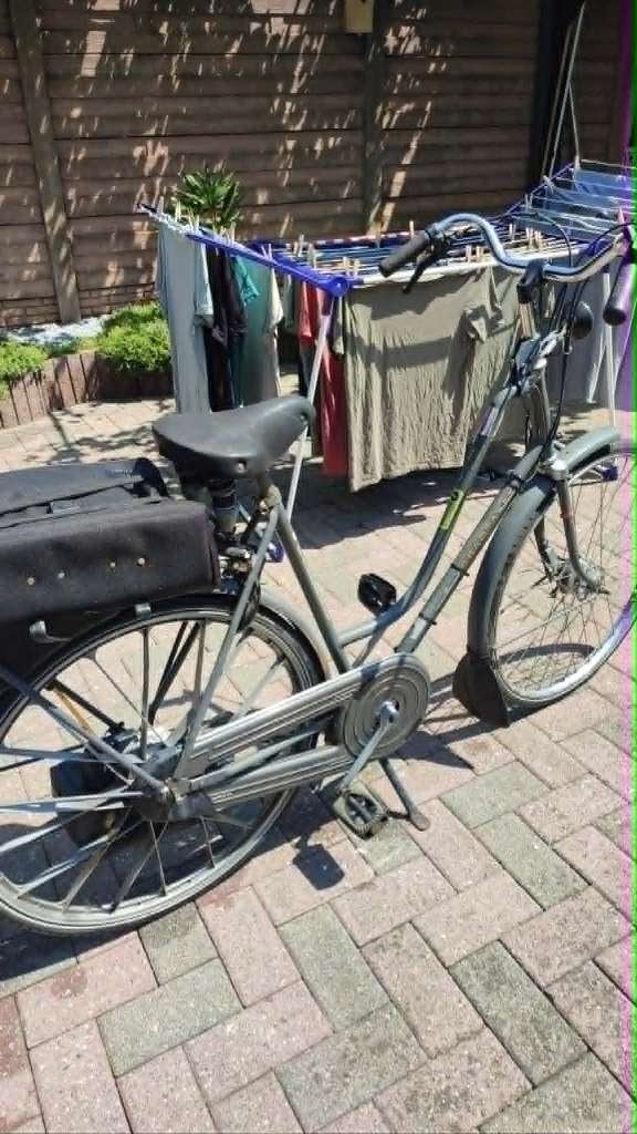 sparta fiets met motor, Fietsen en Brommers, 59 cm of meer, Ophalen, Trommelrem, Jaren '60 of nieuwer