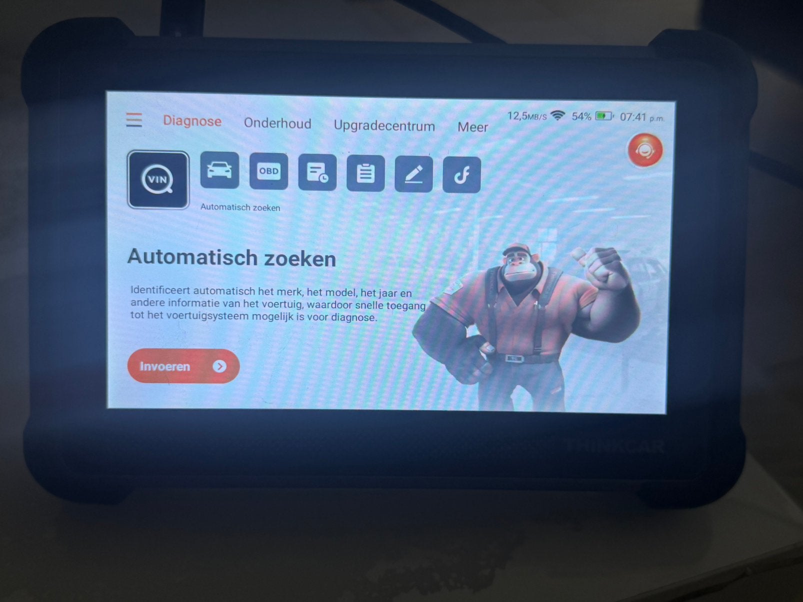 Thinkscan 672 diagnoses, Ophalen, Zo goed als nieuw