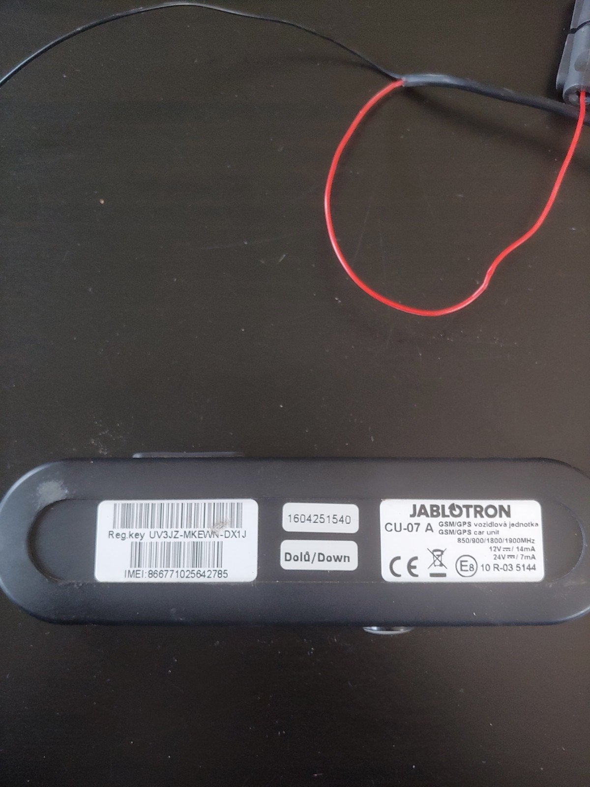 Jablotron CU-07 A GPS Tracker – GSM Voertuigvolgsysteem, Ophalen