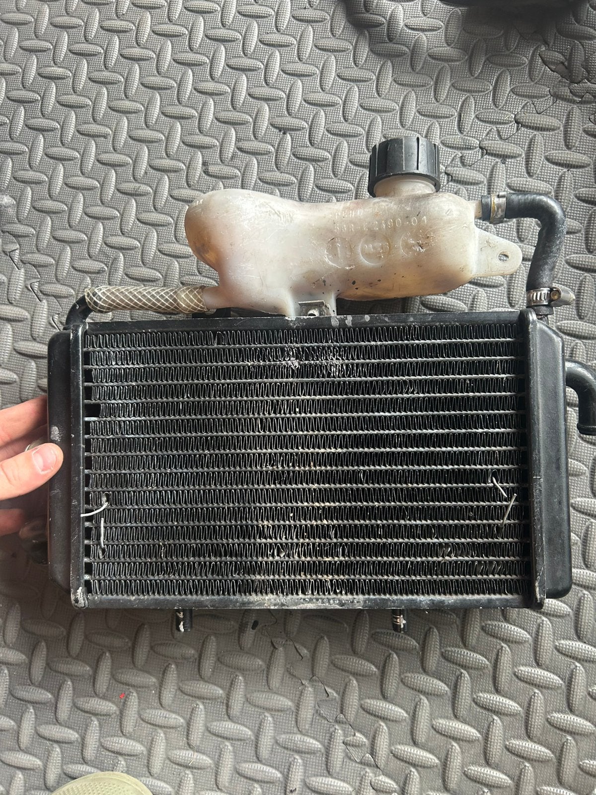 radiateur set voor Piaggio Hexagon inclusief Aerox reservoir, Fietsen en Brommers, Ophalen of Verzenden