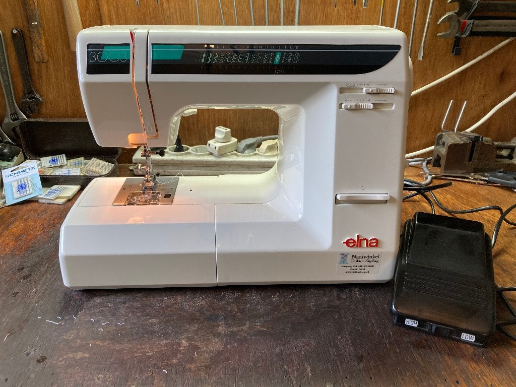 Elna 3003 - kwaliteit voor beginner en gevorderde, Ophalen of Verzenden, Gebruikt, Naaimachine, Overige merken