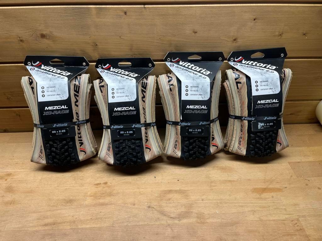 Vittoria Mezcal xc- race mtb banden, Fietsen en Brommers, Ophalen of Verzenden, Zo goed als nieuw