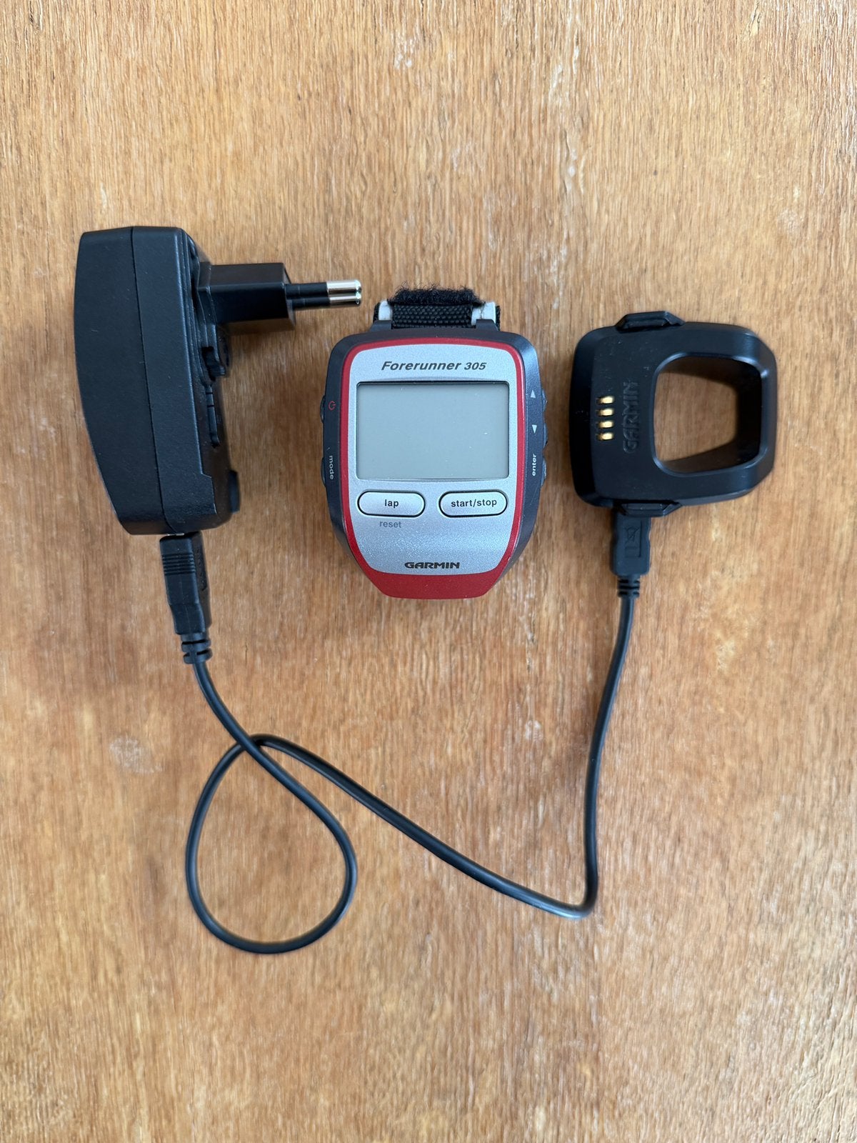 GPS Garmin  Forerunner 305, Sport en Fitness, Loopsport en Atletiek, Overige merken, Overige typen, Ophalen of Verzenden, Zo goed als nieuw