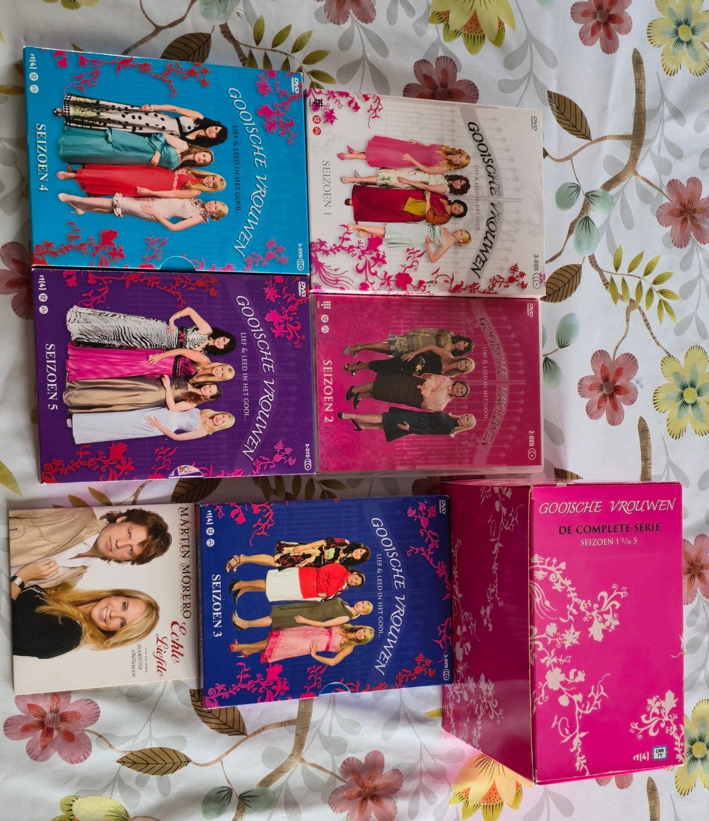 Gooische vrouwen S1-5 Dvdbox, À partir de 6 ans, Comédie, Coffret, Comme neuf