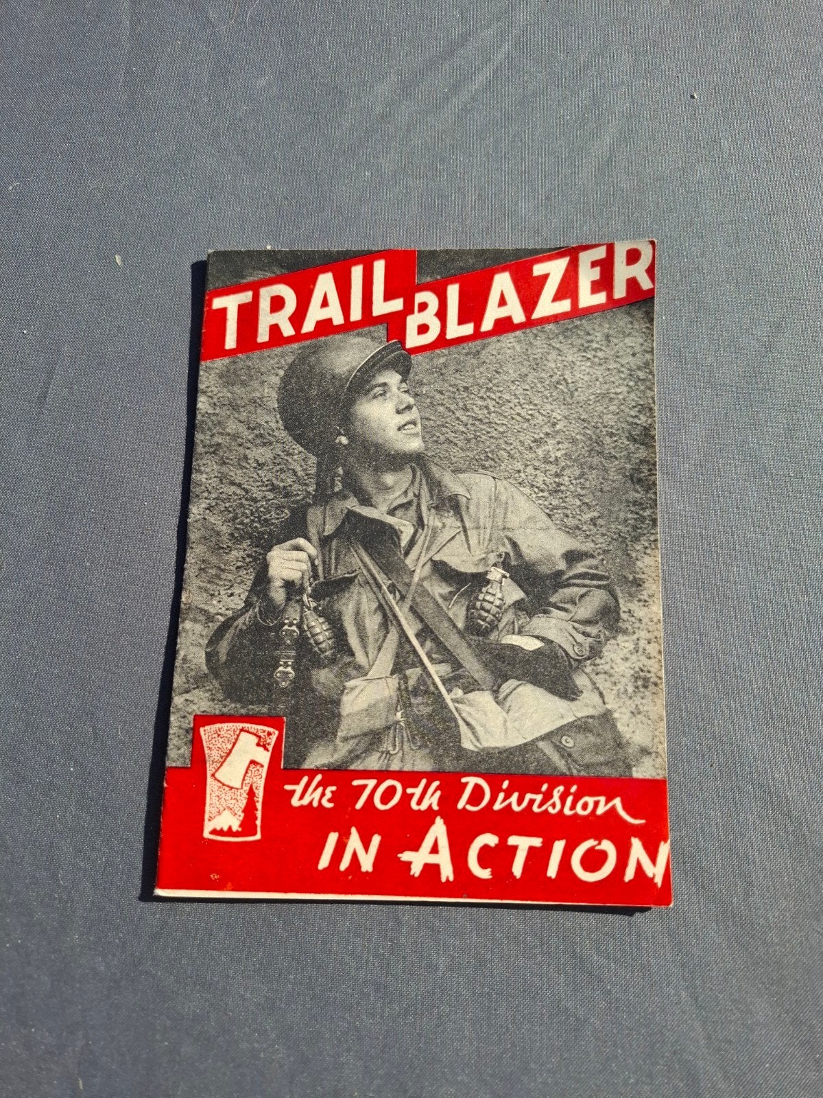 Livret de la 70e division d'infanterie de la Seconde Guerre, Collections, Enlèvement ou Envoi, Armée de terre, Livre ou Revue