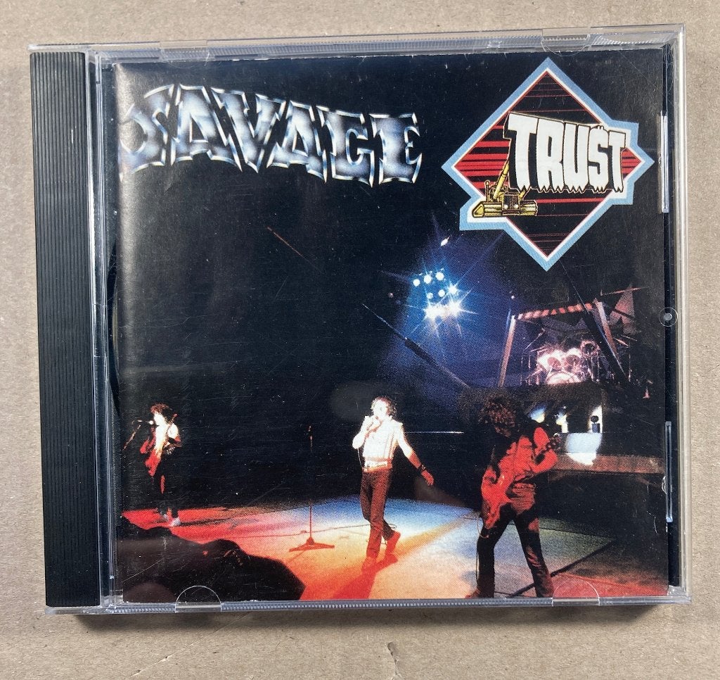 Trust - Savage - Zeldzame CD 1992 Hard Rock Frankrijk, Gebruikt, Hardrock, Ophalen of Verzenden, Album