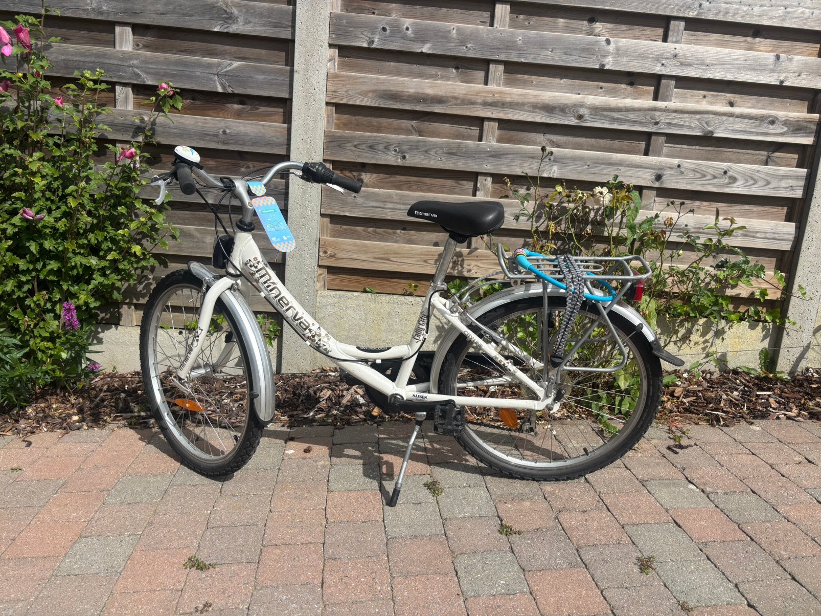 Meisjes fiets 24” minerva, Vitesses, Enlèvement, Utilisé, Frein sur jante