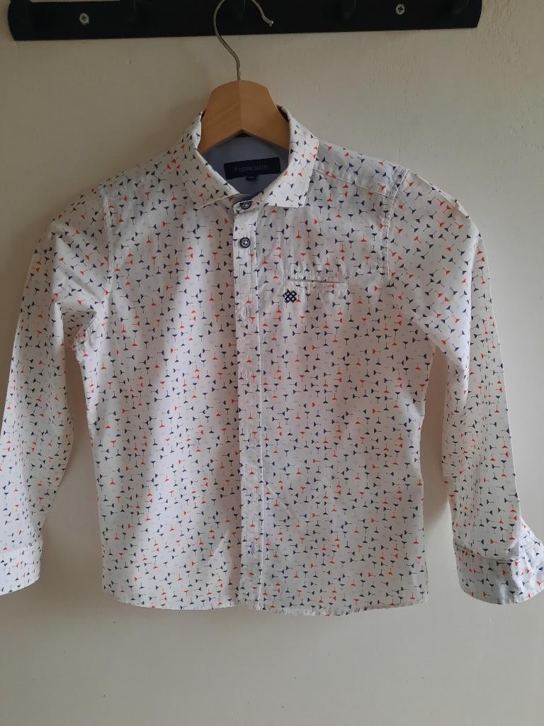 Communiekledij Terre Bleue maat 128, Overhemd of Blouse, Ophalen of Verzenden, Zo goed als nieuw, Jongen