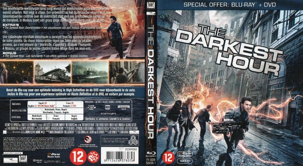 the darkest hour (blu-ray) nieuw, Ophalen of Verzenden, Zo goed als nieuw, Science Fiction en Fantasy