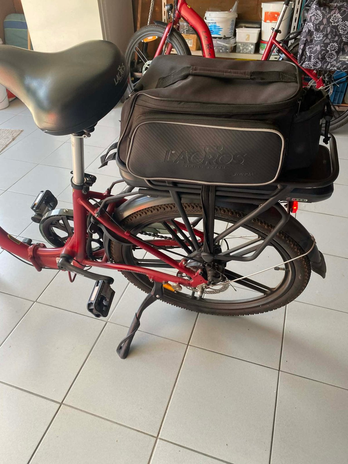 Elektronische Lacros Ambling plooifiets, 436 km!!!, Enlèvement, Comme neuf